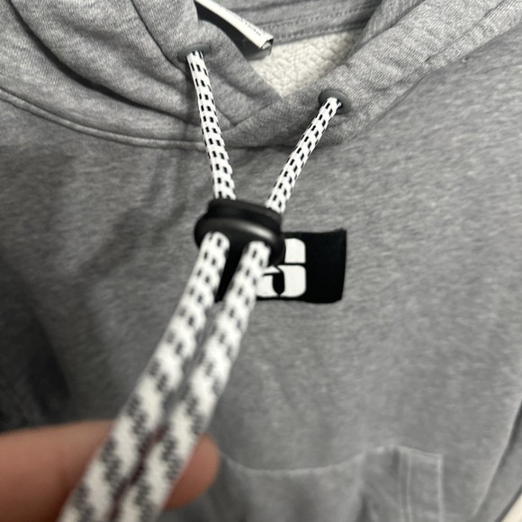 ✅Nike Sabrina Fleece Basketball Hoodie Platinum XS Extra Small Grey‎ Hoodie - Picture 6 of 8